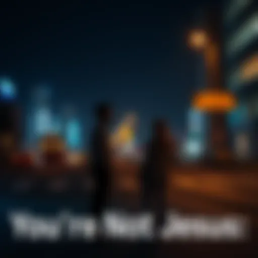 A person calmly setting boundaries with a friend, symbolizing the recognition of personal limits in life.