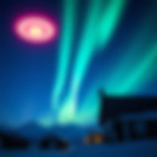 Residents of Seward, Alaska, observe bright, unusual lights glowing in the night sky, sparking interest in unidentified aerial phenomena.