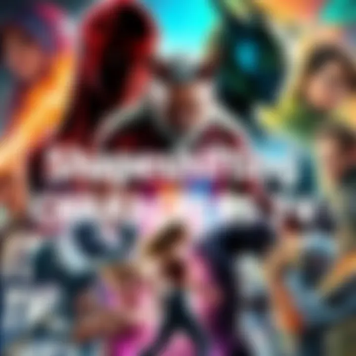 A collage of popular shapeshifting characters from various TV shows, showing their transformations and diverse forms.