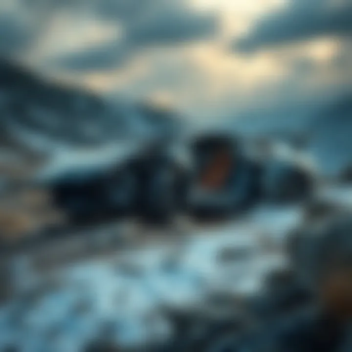 A damaged car found in the New Mexico mountains, raising concerns about safety and a missing scientist.