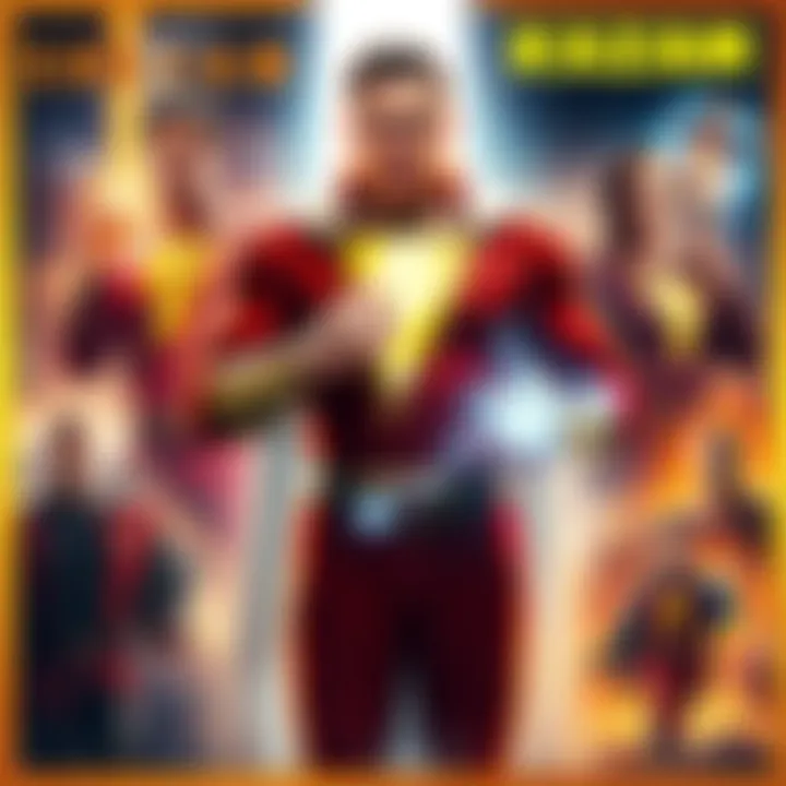 A collage of movie posters for Shazam and Kazaam, highlighting the differences between the two films while illustrating the confusion people feel about the 1994 Shazam movie that doesn't exist.