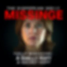 A portrait of Shelly Miscavige, a woman with brown hair and a serious expression, surrounded by a dark, shadowy background, symbolizing the secrecy surrounding her disappearance.