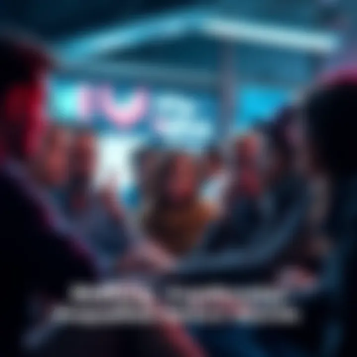 Confused people sharing advice A group of people gathered online, discussing various shifting methods with some looking confused, symbolizing the spread of unverified advice.