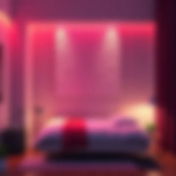 Short wall for bed protection A short wall built beside a bed in a rental room to block door energy