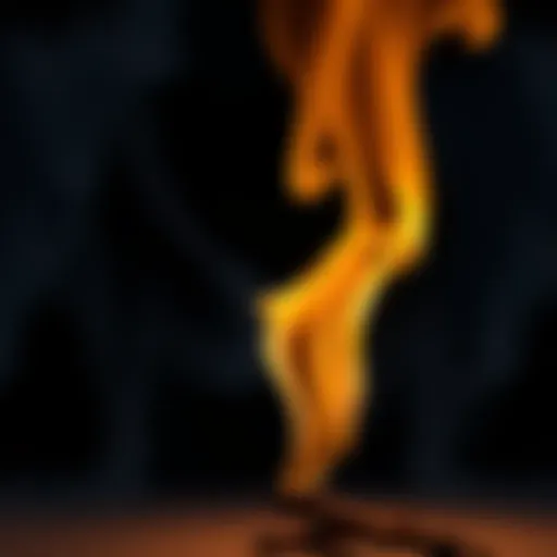 A burnt stick of Shrinivas Sugandhalaya incense with smoke rising, showing the disappointing quality and odor issues mentioned by a customer.