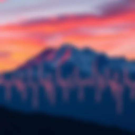 Graphic showing sound waves with a mountain backdrop, representing the unique audio quality of Sierra Sounds.