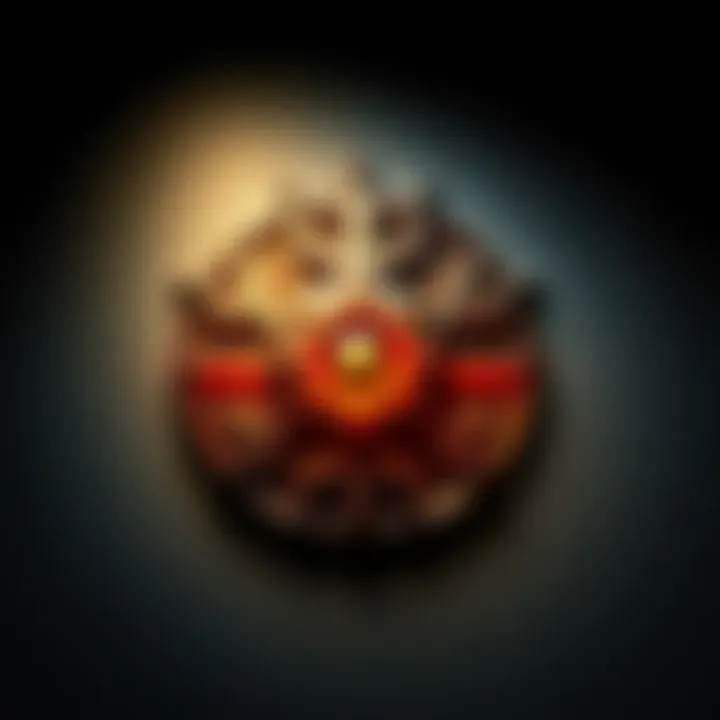 A crafted sigil of Orobas showing its artistic development from sketch to final design.