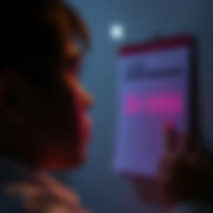 A person looking thoughtfully at a calendar marked with 7-30-1989, symbolizing the search for meaning in their birth date