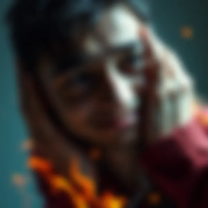 A person smiling while hiding intense emotions, symbolizing silent rage and inner conflict.