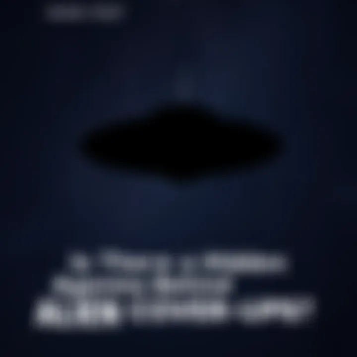 A dark silhouette of a UFO flying against a starry night sky, hinting at hidden alien encounters
