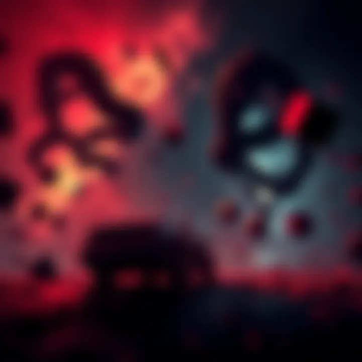 A math savant is haunted by dark, twisted shapes that loom around him after a car accident, suggesting a blend of fear and intelligence.