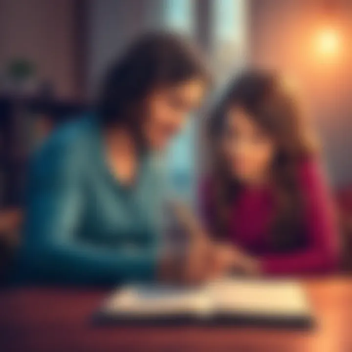 An older sister writing a heartfelt letter to her younger sister about love and heartbreak.