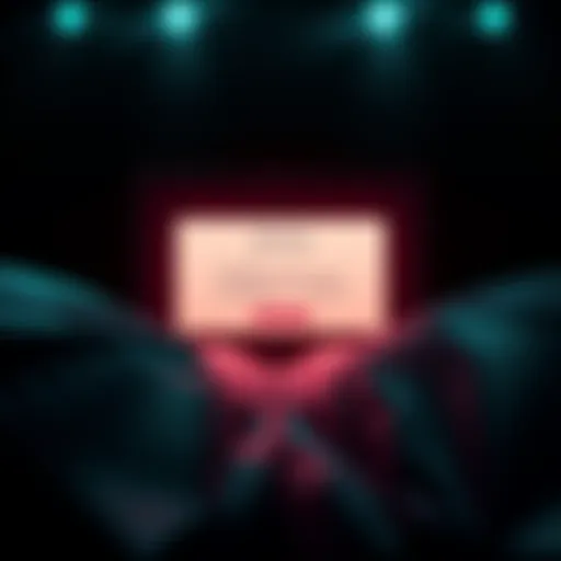 A screenshot showing a website registration confirmation with a placeholder, set against a dark background to signify mystery around the timing of the event.