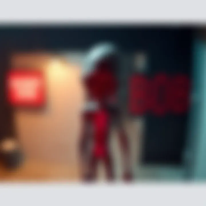 A still frame from the 2011 Skinny Bob footage showing an unusual figure with large eyes and a slender body