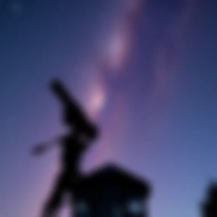 A breathtaking sky view captured during a skywatching event in Casselman, Ontario, showcasing unique occurrences and colors in the night sky.