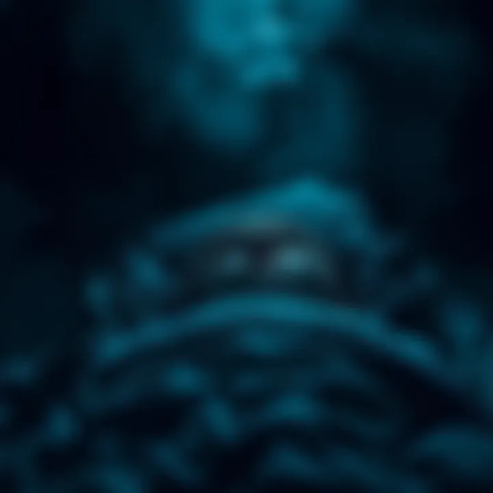 Person Experiencing Sleep Paralysis A person lying in bed with a fearful expression, surrounded by a dark and shadowy atmosphere, while a faint robotic voice appears to echo in the room.