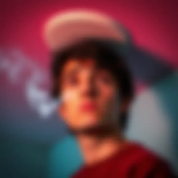 A worried person looking at a smoke alarm, contemplating if smoke will trigger it, with slight smoke visible nearby.