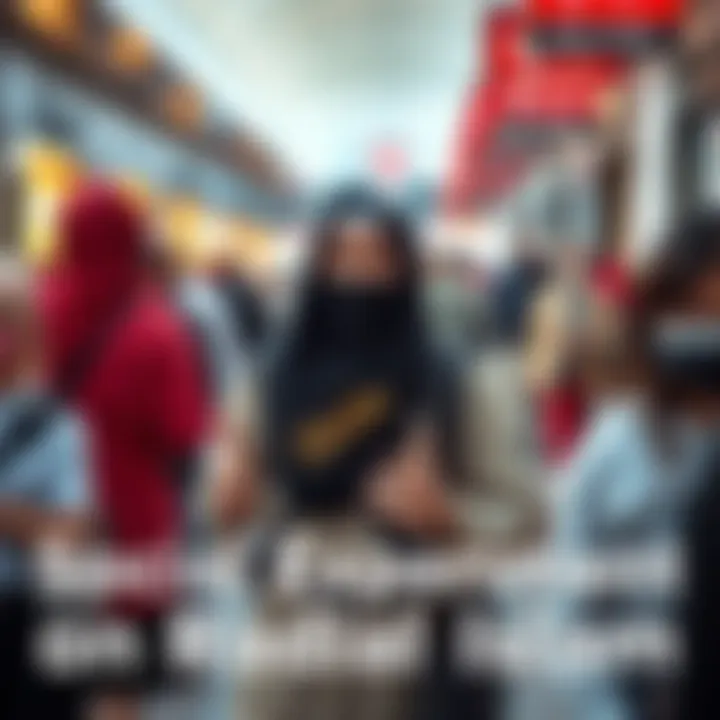 Social Experiment on Radical Islam A person wearing traditional Muslim attire engaging with people in a public setting to gauge reactions about radical Islam.