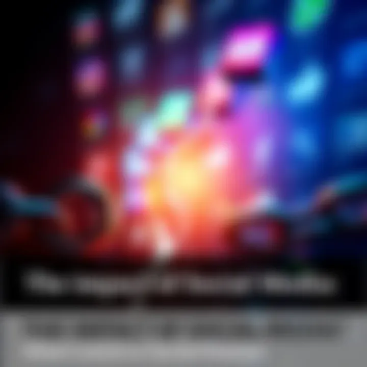 Social media icons with a broken chain A graphic showing social media icons like Facebook and Instagram connected by a broken chain, symbolizing disconnection from social media