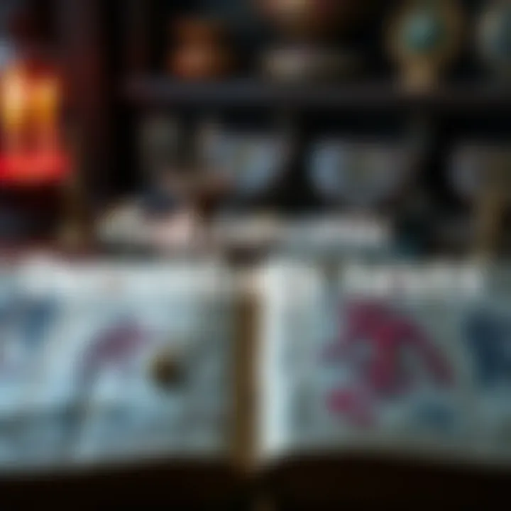 An ancient text depicting Solomonic demonology with symbols and illustrations of demons and seals, showcasing the history of the occult.