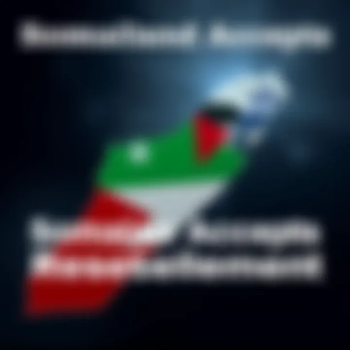 Somaliland Accepts Palestinian Resettlement A map showing Somaliland with an overlay of Palestinian flags, symbolizing the new deal for resettlement in exchange for recognition from Israel.