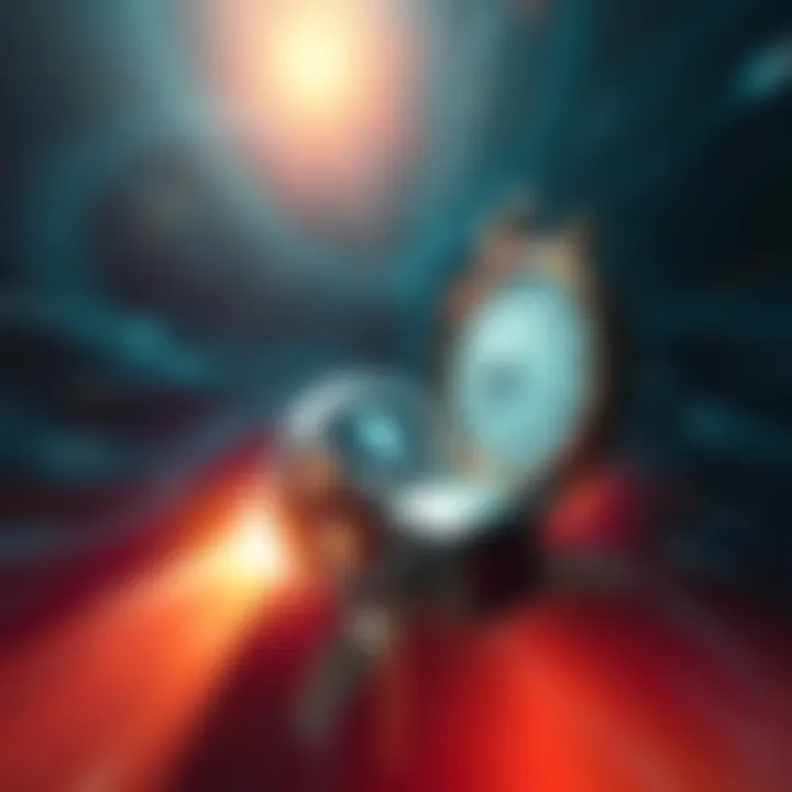 A spaceship travels near the speed of light, showing time slowing down with a clock in the background. Stars streak by in a blur, illustrating the concept of time dilation in space.