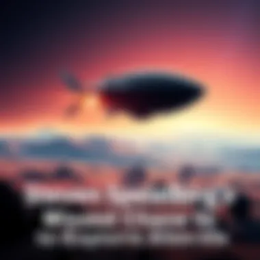 A sleek spacecraft exploring the surface of a colorful alien planet under a starry sky