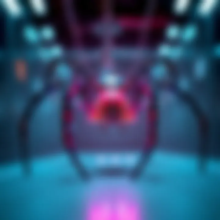 Spider Crawling Concept A visual representation of a person demonstrating the Spider Crawl movement, showing how this unique motion can change interaction with the environment.