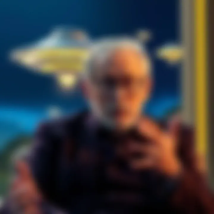 Spielberg Discusses UFOs Steven Spielberg talking about UFOs and extraterrestrial life during an interview