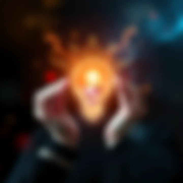 A symbolic representation of hope and healing amidst addiction challenges