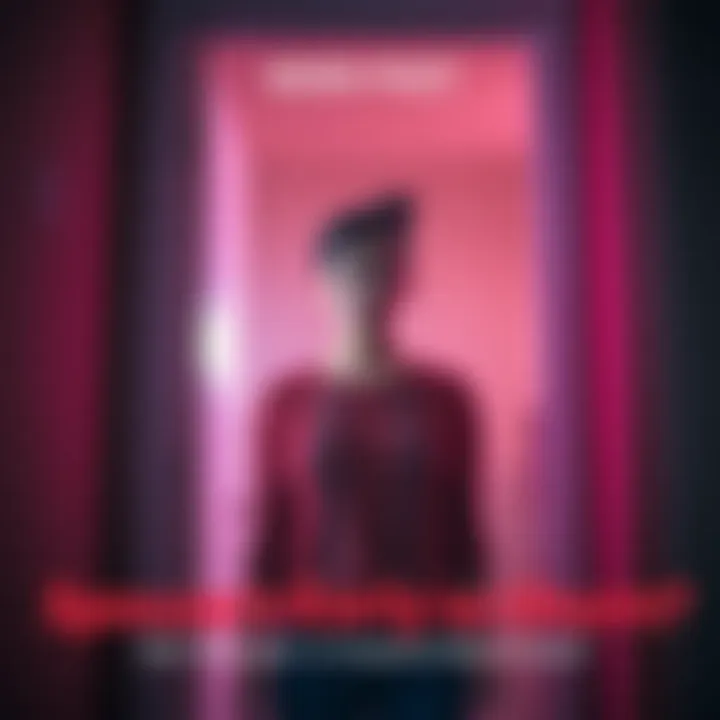 A woman stands puzzled at a doorway, questioning her husband's sudden appearance.