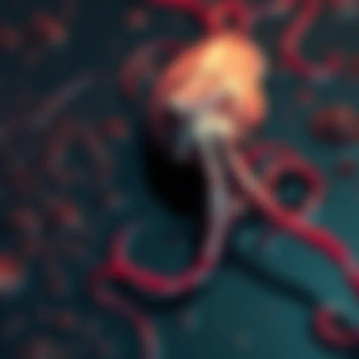 Grayish-red squid found in toxic oil sludge at a Delphi plant