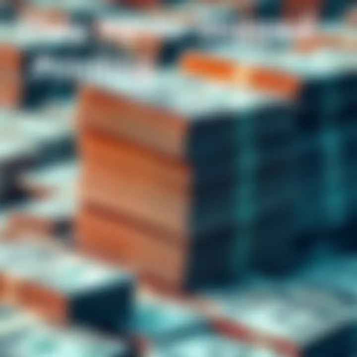 A large stack of dollar bills representing ongoing money printing