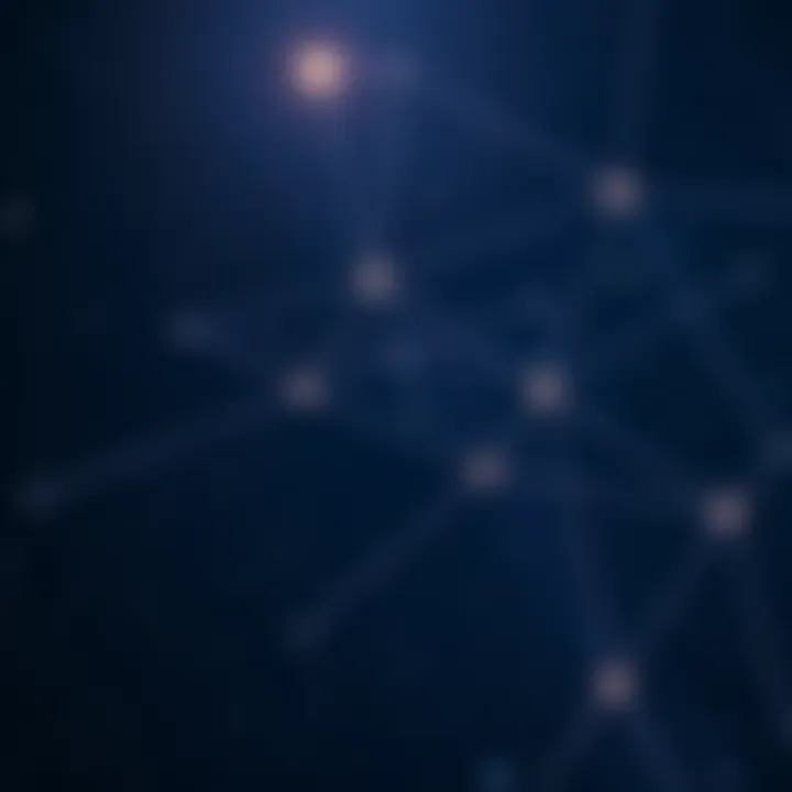 A dark night sky filled with bright stars connected by lines, symbolizing synchronicities and connections in life.