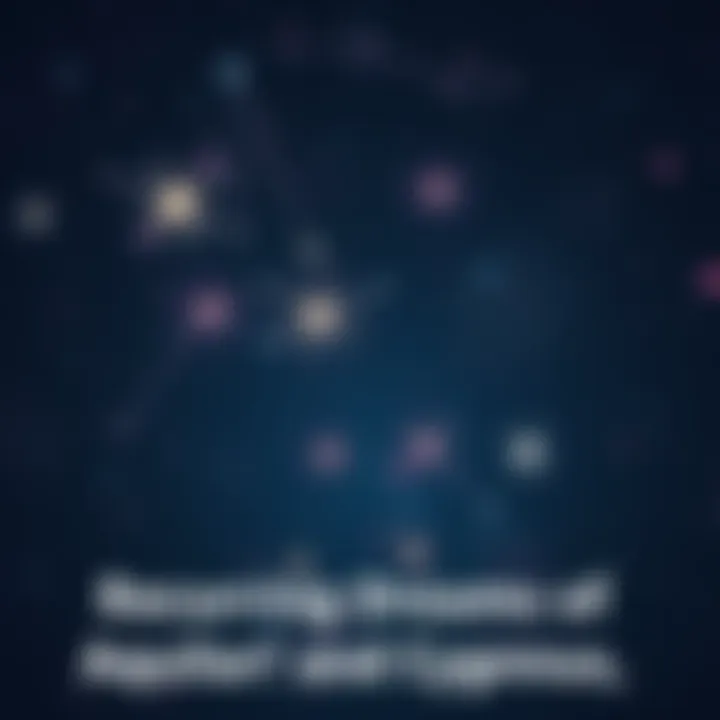 A night sky filled with vivid constellations Aquila and Cygnus, sparkling brightly among other stars.