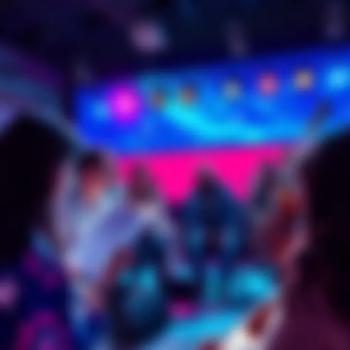 A group of starseeds sharing their musical experiences in a vibrant online forum, with notes and instruments in view.