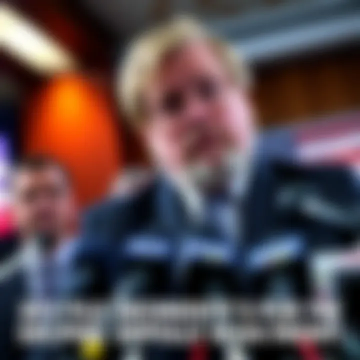 Steve Bannon in a press conference demanding Yair Netanyahu be sent to the Iran conflict front lines