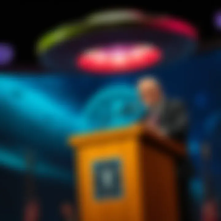 Steven Greer warns about potential fake alien invasion at a news conference