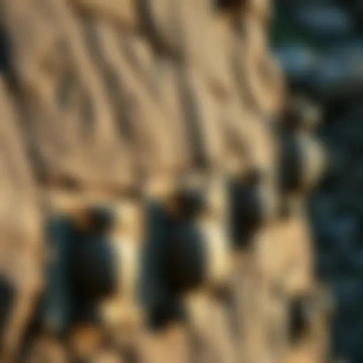 Stone knobs protruding from large ancient stone blocks at Sacsayhuaman, showcasing unique architectural features