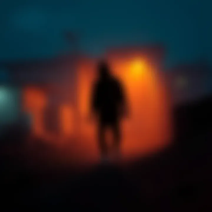 A strange figure appears in an old video, drawing attention and sparking discussion among people online.