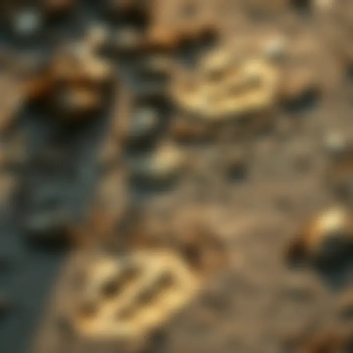 Curious footprint found in Condequinto, Seville, showing unusual details and surrounded by a natural setting.