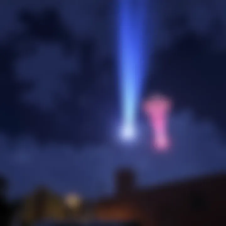 Strange lights in the night sky Three unusual lights in the sky above Corona, Queens, appearing to chase each other.