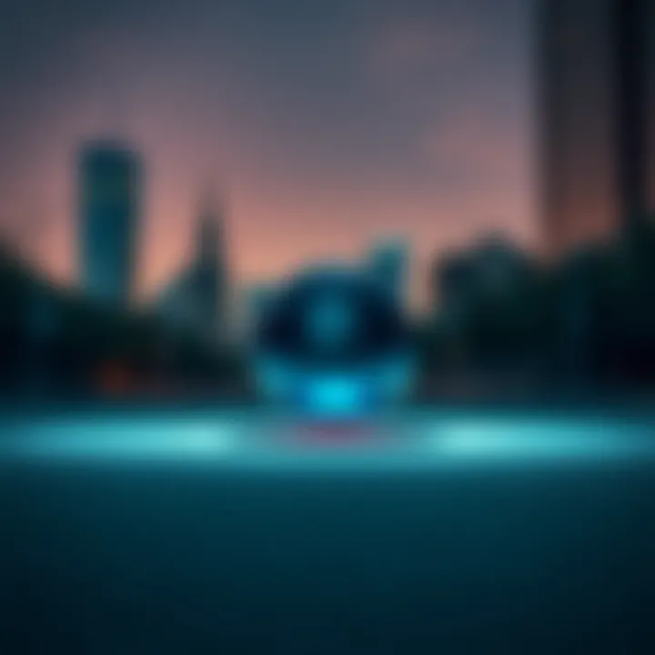 A stationary object spotted in South Philly after a Phillies game, with city landmarks visible nearby at night.