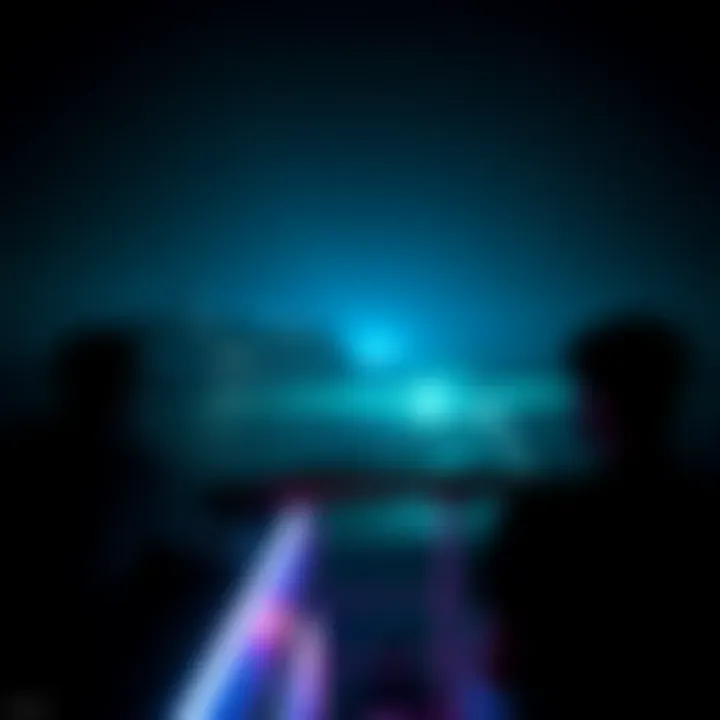 Passengers on a cruise ship witness unusual lights glowing in the dark ocean near Puerto Rico.