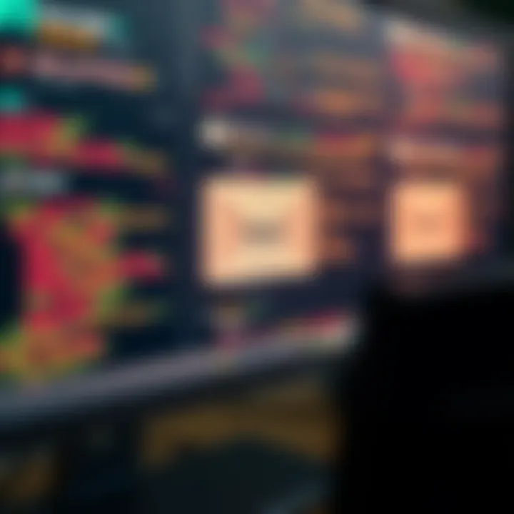 A close-up of a computer screen showing unusual and strange email messages