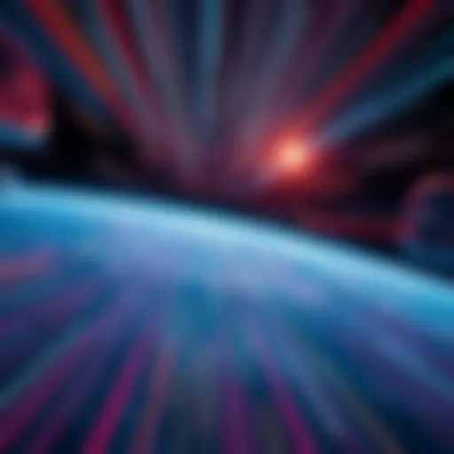 Unusual straight lines captured by the ISS live cam in space, sparking curiosity.
