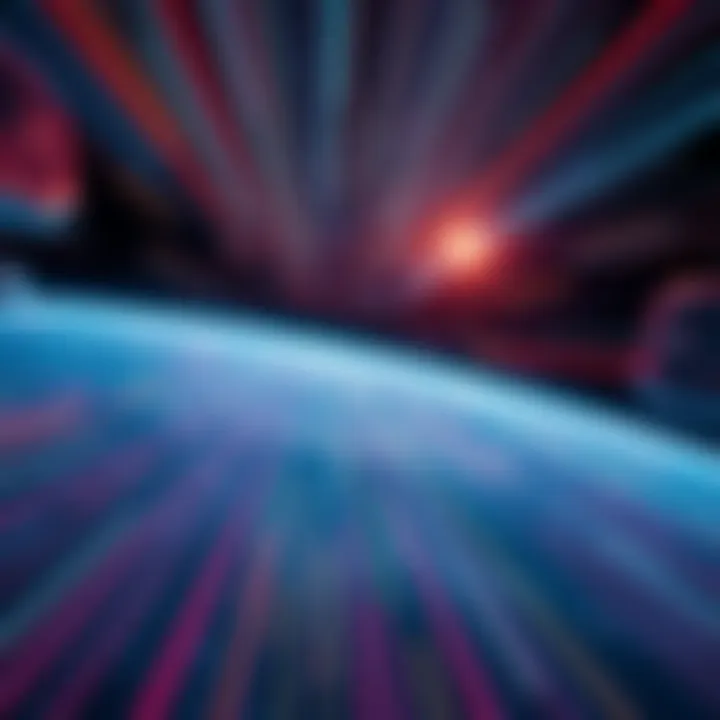 Unusual straight lines captured by the ISS live cam in space, sparking curiosity.
