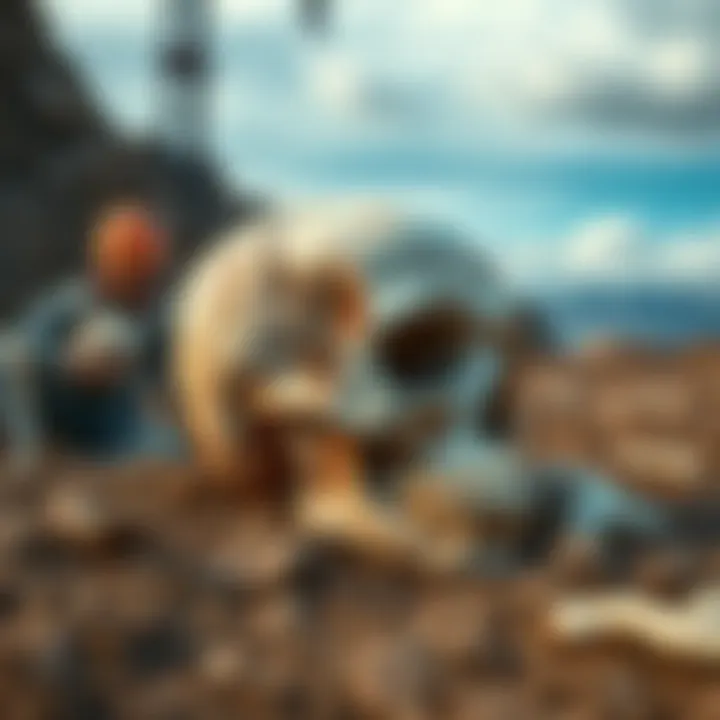 Strange skull found in Argentina A uniquely shaped skull discovered during construction, with a human skeleton nearby, in a dig site in Argentina.