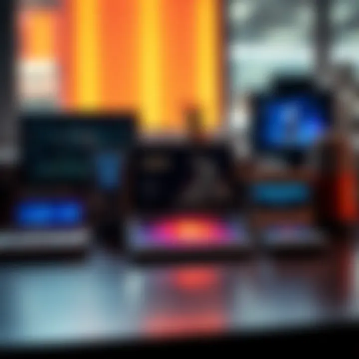 A selection of subliminal messaging audio and visual products on a table, showcasing various themes and designs.