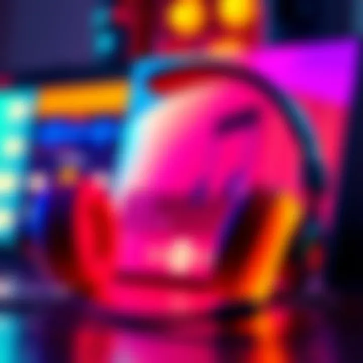 A collection of popular manifestation songs featuring artists like Natalie Nunn and Megan Thee Stallion, with a colorful playlist layout and headphones